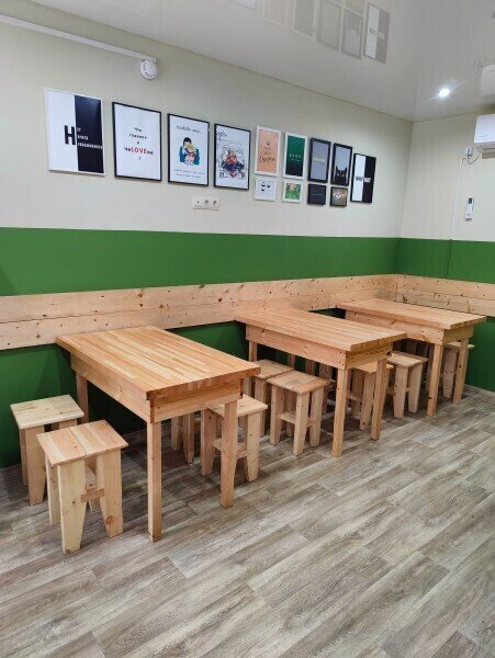 Номер 4-местный (в коттедже) с общей кухней