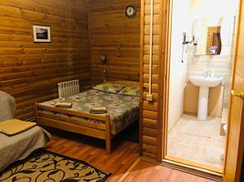 Двухместный полулюкс «Черника» Номера: №1, Туристическая база Уста, Краснобаковский