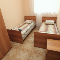 Двухместный номер в блоке Номера: 21, 25, 26, 27, 201, 207, 208, База отдыха Теремок, Кичигино