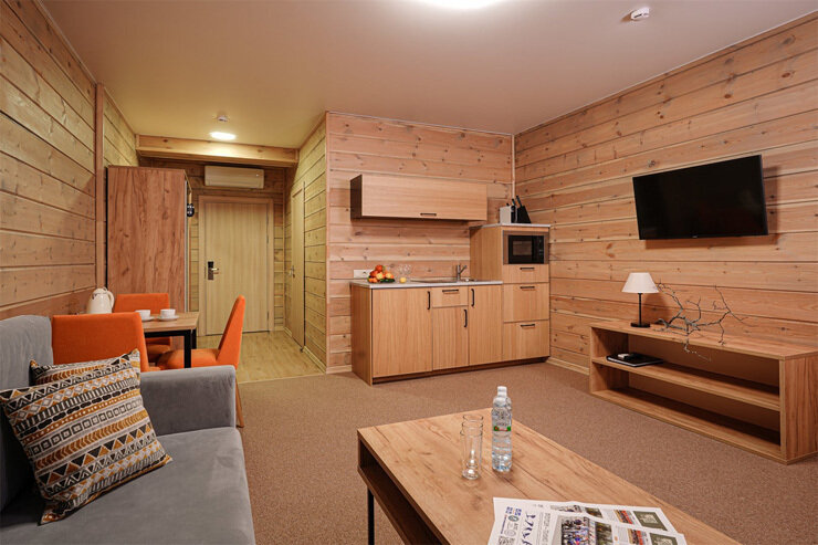 Джуниор Сьют 2-местный 2-комнатный с кухней (Конгресс отель)