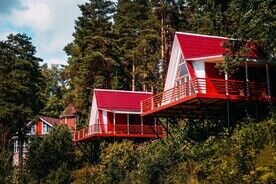 Афрейм 3-местный, База отдыха Аленушка, Окуловский район