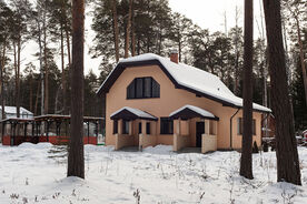 Большой Коттедж (Блок А + Блок Б), База отдыха Светлая, Берёзовский