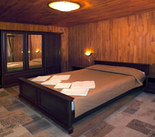 Люкс с двуспальной кроватью, Рыболовно-охотничья база Заповедные Устья, Весьегонск