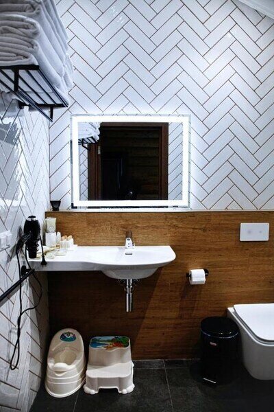 Люкс Семейный 4-местный 3 -комнатный (Изба карася)