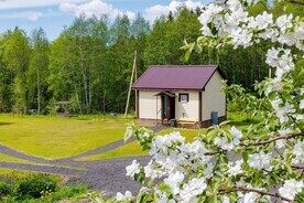 Коттедж 5-местный, База отдыха Новинка, Олонецкий район