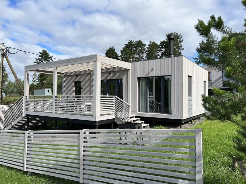 Одноэтажный дом | Лигу-Лапи, Ленинградская область