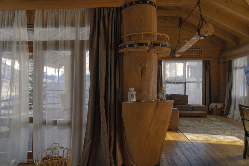 Шале 10-местное 2-этажное