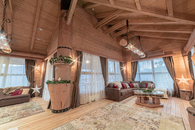 Шале 10-местное 2-этажное