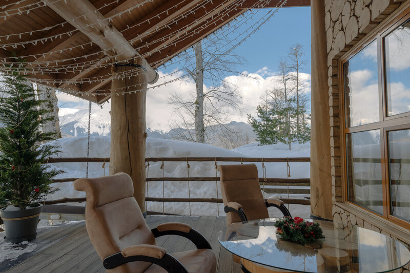 Шале 10-местное 2-этажное