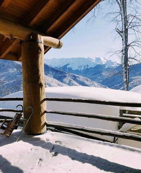 Шале 10-местное 2-этажное