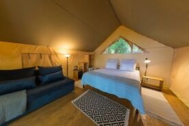 Глемпинг Сафари-тент, Глэмпинг River glamp, Золотаревка