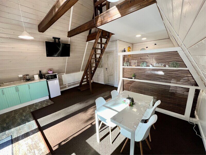 Коттедж А-фрейм А1 4-местный (52 кв.м.)