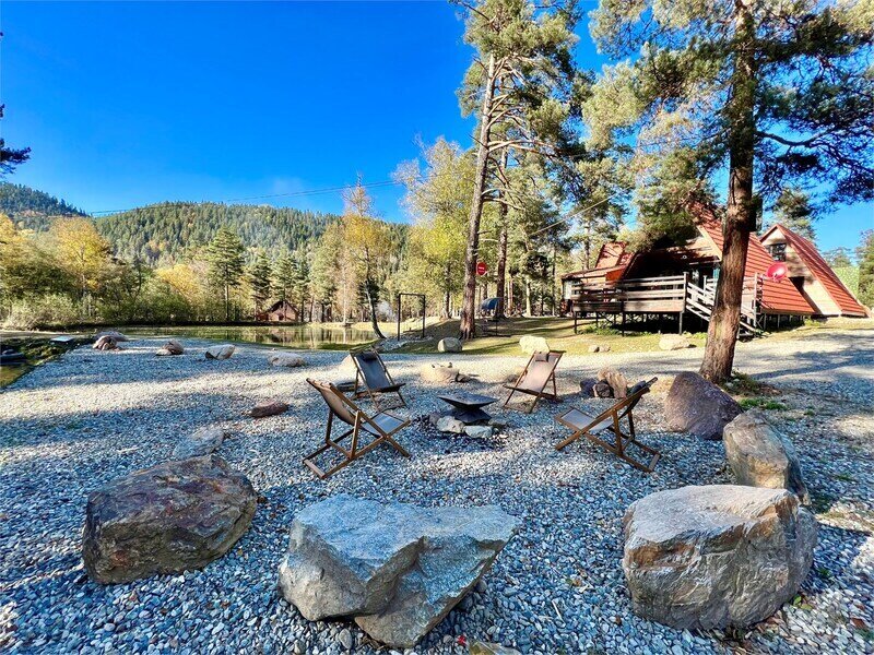 Коттедж А-фрейм А1 4-местный (52 кв.м.)