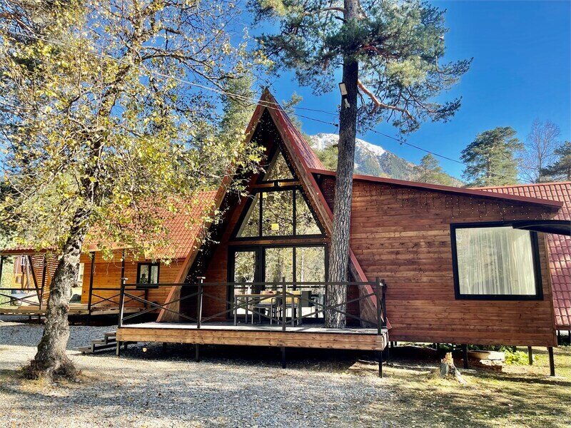 Коттедж А-фрейм А2 4-местный (72 кв.м.)