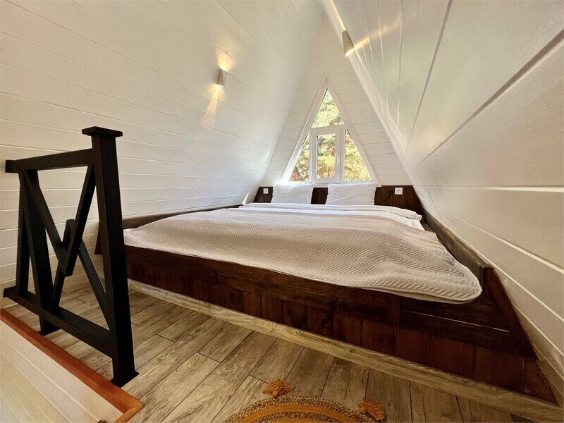 Коттедж А-фрейм А2 4-местный (72 кв.м.)