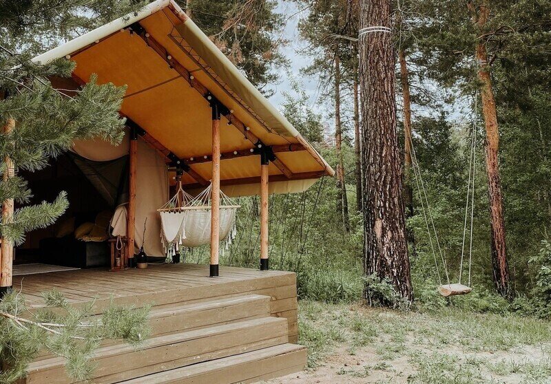 Глэмпинг Воздух леса, Курганская область, Кетовский район 