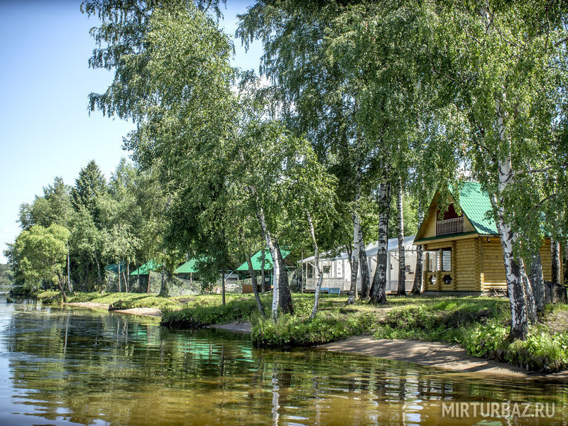 База отдыха Перепелиный остров, Ярославская область, Нефтино Углич