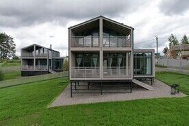 Двухэтажный дом с сауной Номера домов: 1, Коттеджный комплекс Лигу-Лапи, Всеволожский район