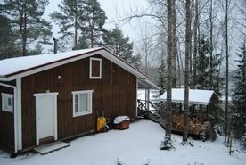 Большой дом с двумя комнатами, Гостевой дом Домики на озере Янисъярви, Вяртсиля