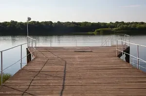 Причал / Пирс / Пристань — База отдыха «Астра, Чаган», село Чаган
