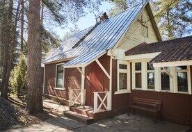 Коттедж "Под соснами", База отдыха Царевичи, Царевичи