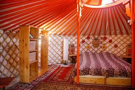 2-местная юрта, Кемпинг Круглый Дом, деревня Писаная