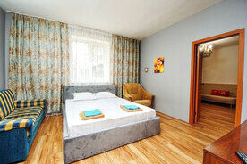 Апартаменты 2-комнатные с кухней, Гостевой дом Артемида, Кабардинка