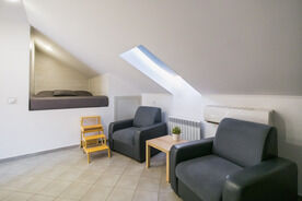 Апартаменты с кухней (мансарда), Гостевой дом Абрикос Плюс, Геленджик