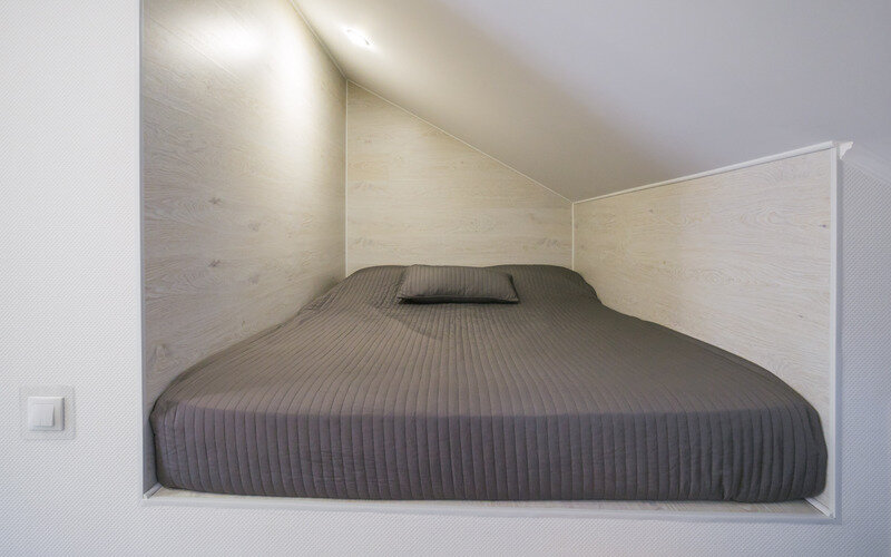 Апартаменты 4-местный 2-комнатный (с кухней, мансарда)