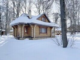 Коттедж с двумя спальнями и камином Номера домов: №3 или №4, Дом отдыха Серебряный Век, Таруса