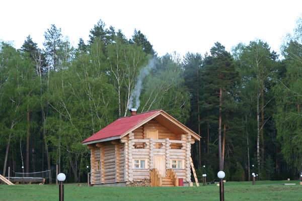 Маленькая и аккуратная банька