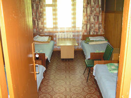 Номера в спальном корпусе, База отдыха Электрон, Кимрский район