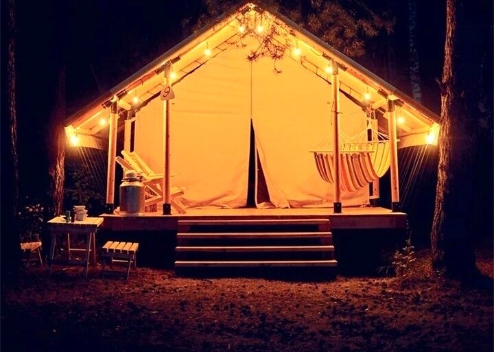 Лесной глэмпинг