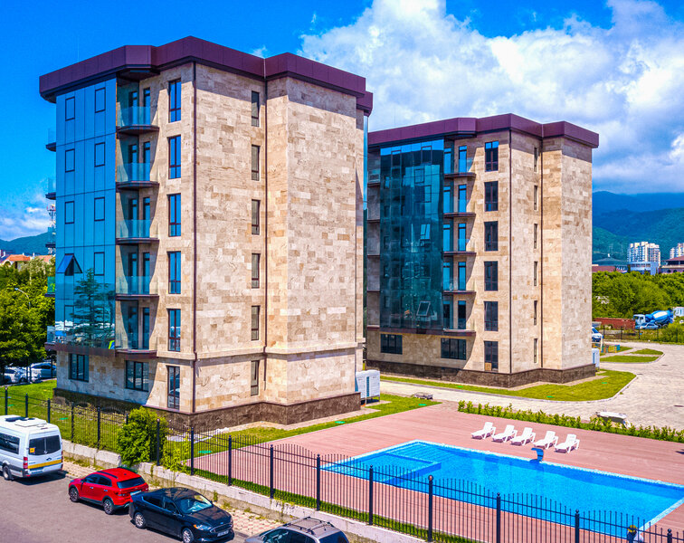 Апарт-отель Морской Берег АК, Краснодарский край, Лазаревское Вишневка Волконка Аше Солоники