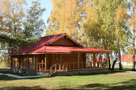 Дом под березами, База отдыха Кордон Донаурово, поселок Донаурово