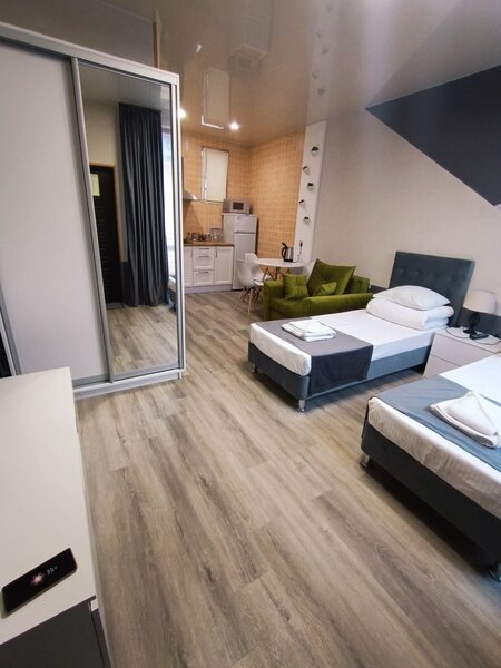 Студио 3-местный 1-комнатный (TWIN)