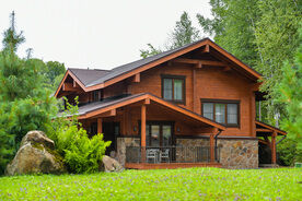 Коттедж 6-местный "Лесной" Заимка 1, Загородный комплекс Заимка "Лесная сказка", Белокуриха