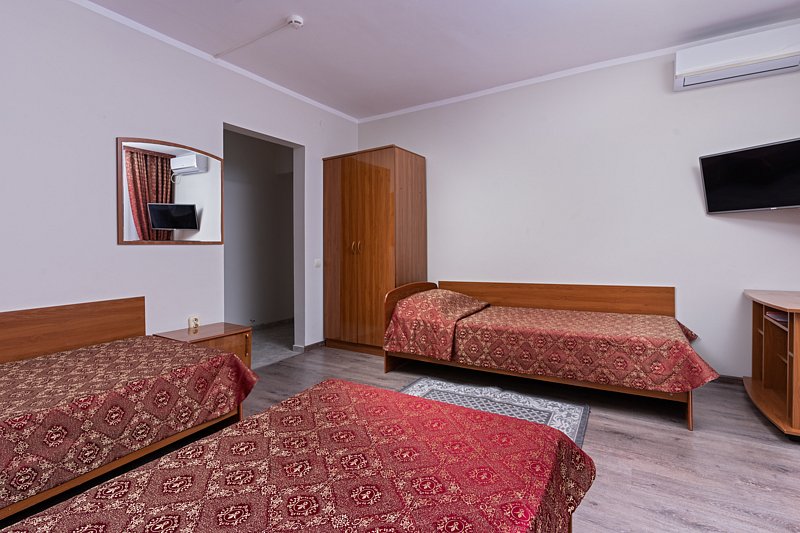 Стандартный 3-местный 1-комнатный (корпус 4)