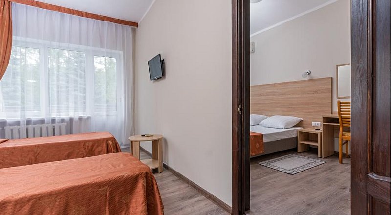 Стандартный 4-местный 2-комнатный (корпус № 1)