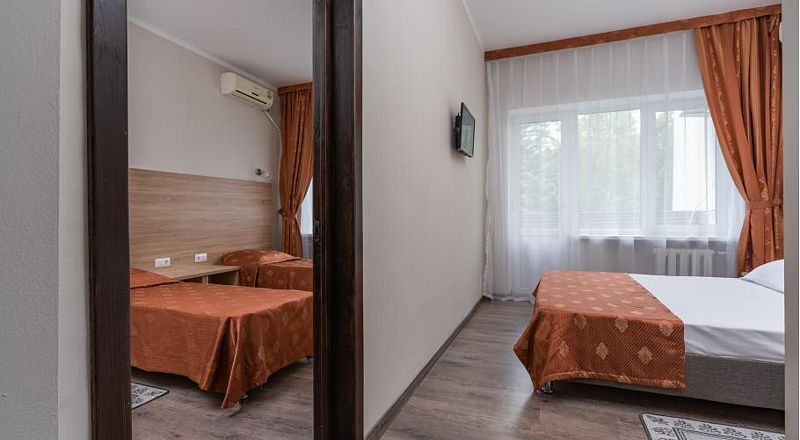 Стандартный 4-местный 2-комнатный (корпус № 1)