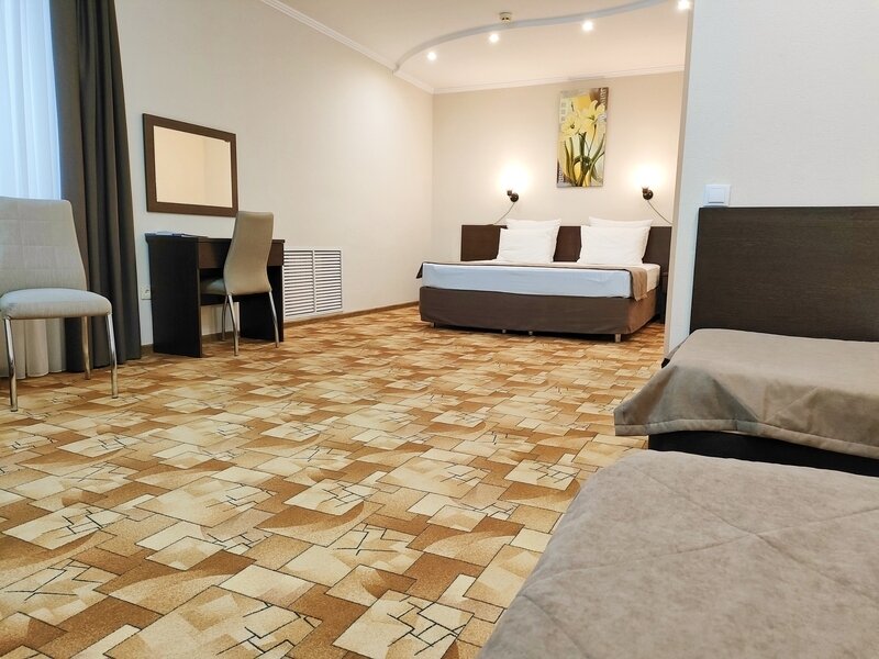 Стандартный 4-местный 1-комнатный (без балкона, корпус № 1)