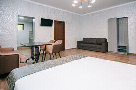 Апартаменты 1-комнатные семейные апартаменты с кухней, Гостевой дом Неотель, Красная поляна