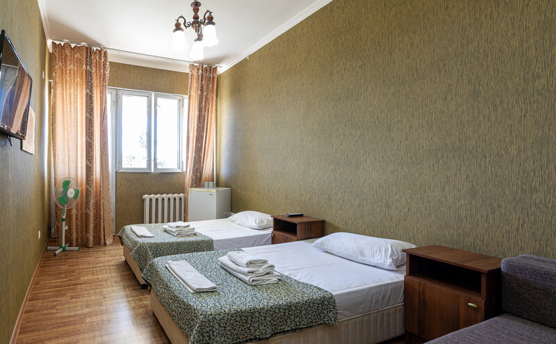 Стандартный 2-местный 1-комнатный 1 категории (вид на море)