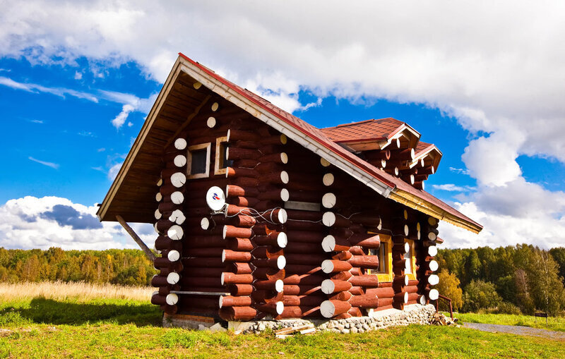 Коттедж 6-местный 3-комнатный (Изба Светлая)