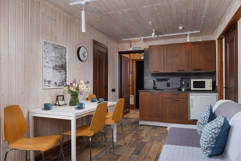 Коттедж 4-местный (с сауной)