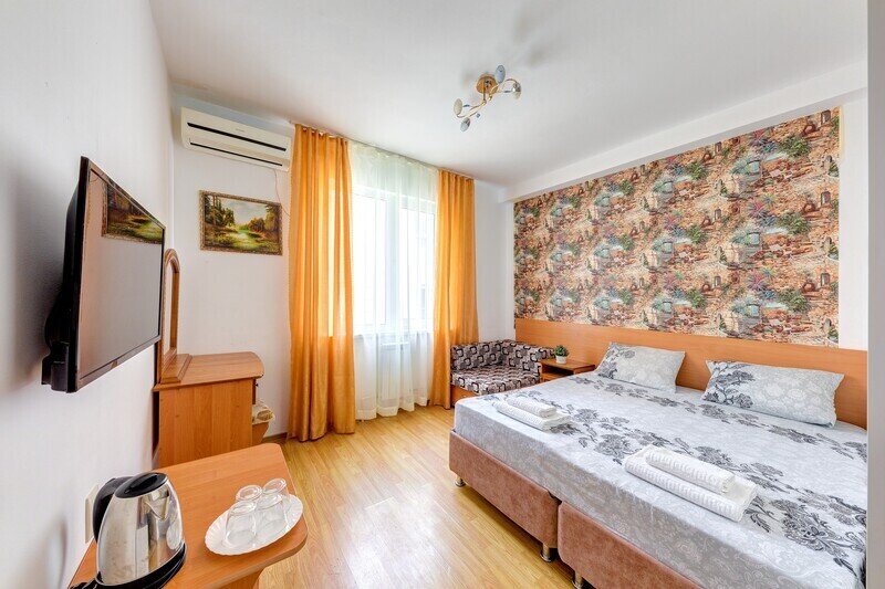 Стандартный 4-местный 1-комнатный