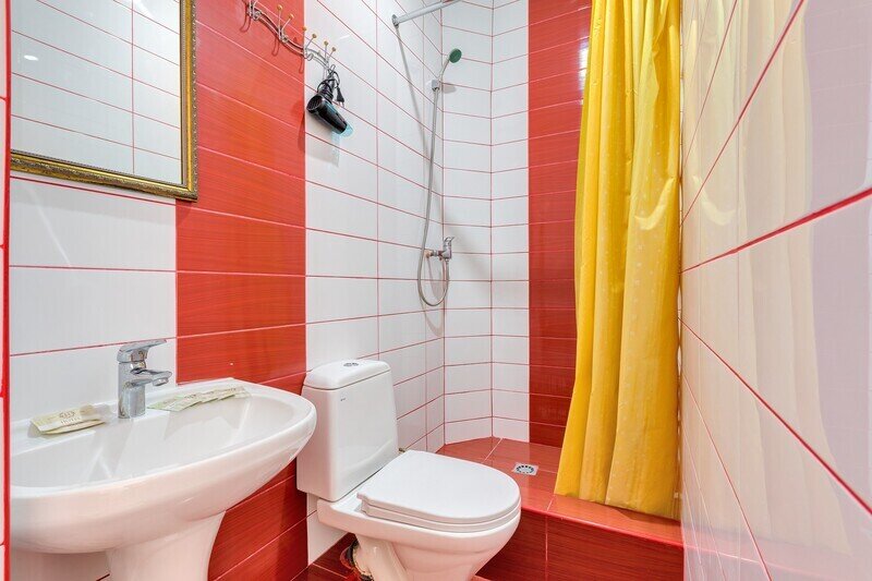 Стандартный 4-местный 1-комнатный