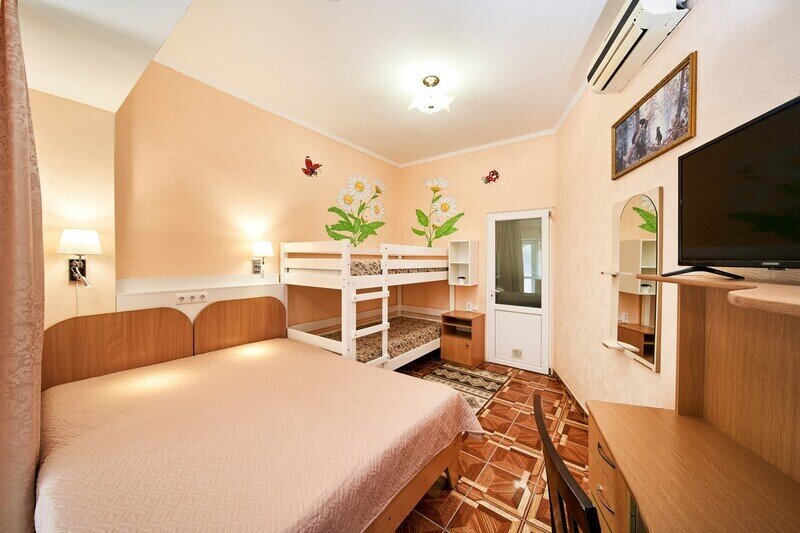 Стандартный 2-местный 1-комнатный (с кухней-студией)