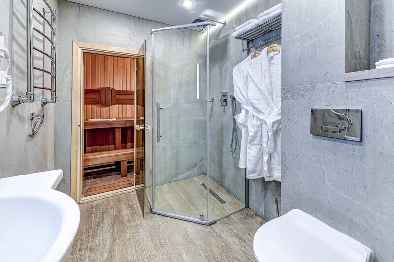 Апартаменты 3-местный (с сауной)