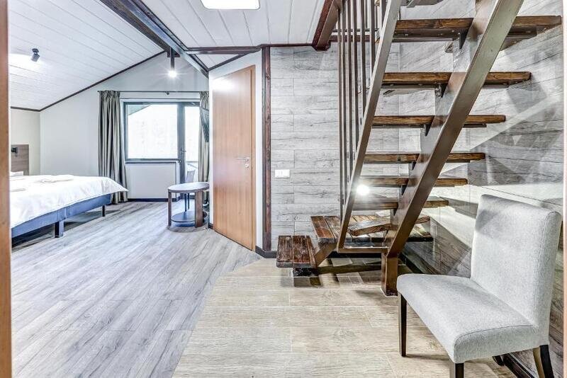 Делюкс 4-местный 1-комнатный (с сауной)